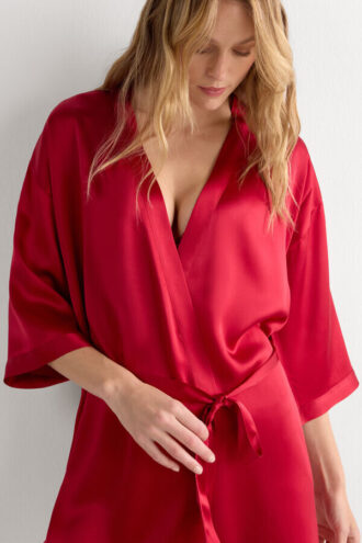 Silke-kimono