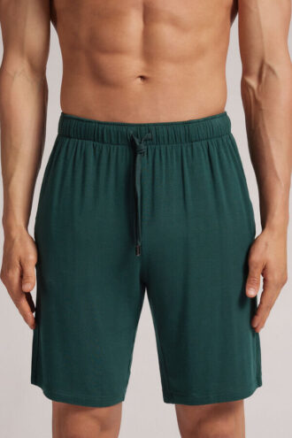 Silke- og modalshorts Silke- og modalshorts