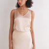 Silke-tanktop med V-hals Silke-tanktop med V-hals