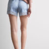 Silkeshorts med blondekant Silkeshorts med blondekant