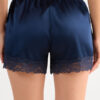 Silkeshorts med blondekant Silkeshorts med blondekant