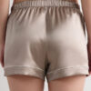 Silkeshorts med piping Silkeshorts med piping