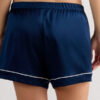 Silkeshorts med piping Silkeshorts med piping