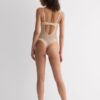 Silky Flowers Demilune Bodysuit