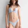 Silky Flowers Monica silke- og blonder-push-up-bh Silky Flowers Monica silke- og blonder-push-up-bh
