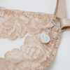 Silky Flowers Monica silke- og blonder-push-up-bh