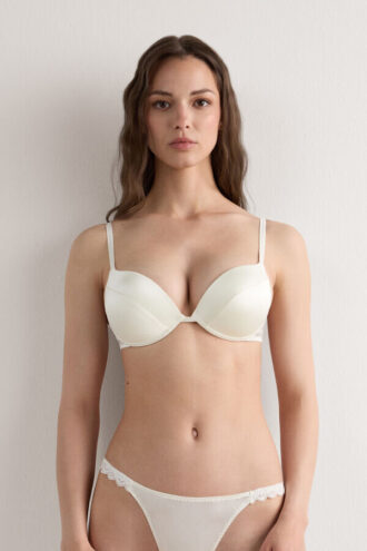 Simona Super Push-Up-bh i silke