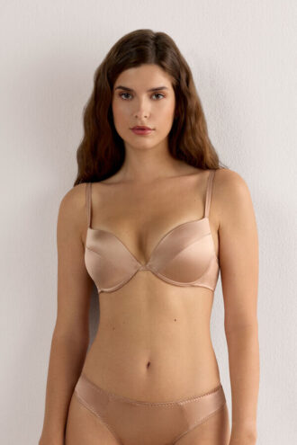 Simona Super Push-Up-bh i silke