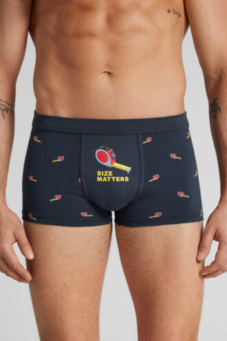 Size Matters Print Superior bomuldsboxershorts