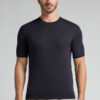 Slub bomuldsstrikket T-shirt