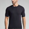 Slub bomuldsstrikket T-shirt