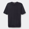 Slub bomuldsstrikket T-shirt
