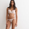 Sofia balconette-bh med Pretty Flowers-print