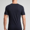 Stretch-merinould-T-shirt med korte ærmer