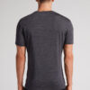 Stretch-merinould-T-shirt med korte ærmer