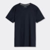 Stretch-merinould-T-shirt med korte ærmer