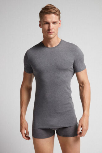 Stretch Superior bomulds-T-shirt