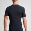 Stretch Superior bomulds-T-shirt med V-hals