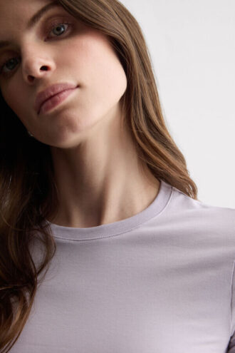 Stretch Superior Cotton kortærmet top