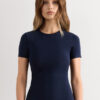 Stretch Superior Cotton Short Sleeve Top Stretch Superior Cotton Short Sleeve Top