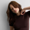 Stretch Superior Cotton Short Sleeve Top Stretch Superior Cotton Short Sleeve Top