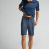 Stribede bomuldsshorts Stribede bomuldsshorts