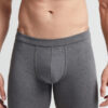 Superior bomuldsboxershorts med lange ben Superior bomuldsboxershorts med lange ben