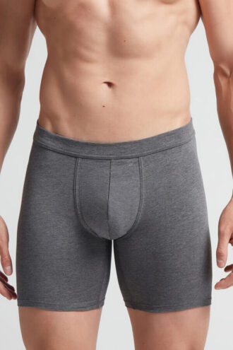 Superior bomuldsboxershorts med lange ben