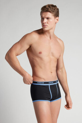 Superior bomuldsboxershorts med logo