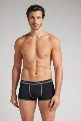 Superior bomuldsboxershorts med logo