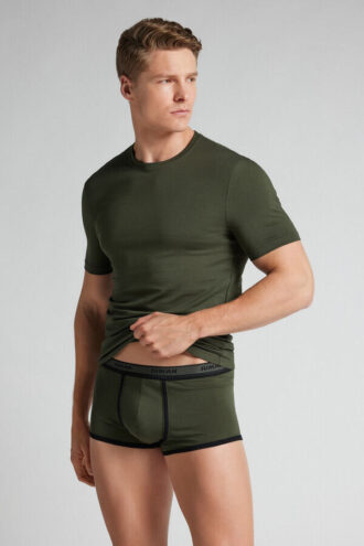 Superior bomuldsboxershorts med logo