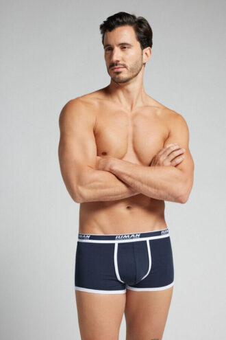 Superior bomuldsboxershorts med logo