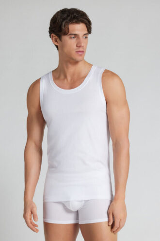 Superlet premium merceriseret bomulds-tanktop