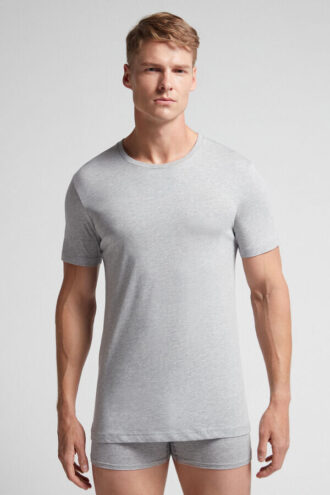 T-shirt i superkvalitetsbomuld