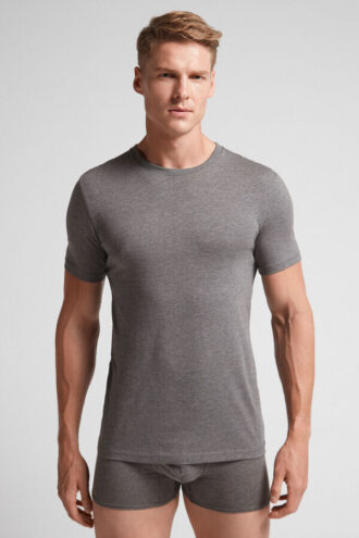 T-shirt i superkvalitetsbomuld
