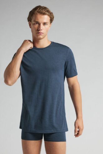 T-shirt i superkvalitetsbomuld