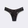 The Art of Lingerie 80’er-stil Brazilian trusse i blonder The Art of Lingerie 80’er-stil Brazilian trusse i blonder