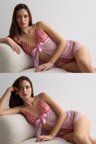 The Love Club Lace Babydoll