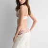 Trusser med Pretty Flowers-print