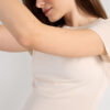 Ultrafresh bomuldsbluse med korte ærmer Ultrafresh bomuldsbluse med korte ærmer