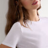 Ultrafresh bomuldsbluse med korte ærmer Ultrafresh bomuldsbluse med korte ærmer
