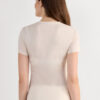 Ultrafresh bomuldsbluse med korte ærmer Ultrafresh bomuldsbluse med korte ærmer