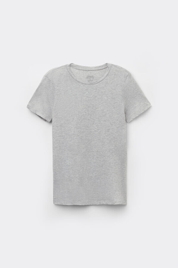 Ultrafresh bomuldsbluse med korte ærmer Ultrafresh bomuldsbluse med korte ærmer