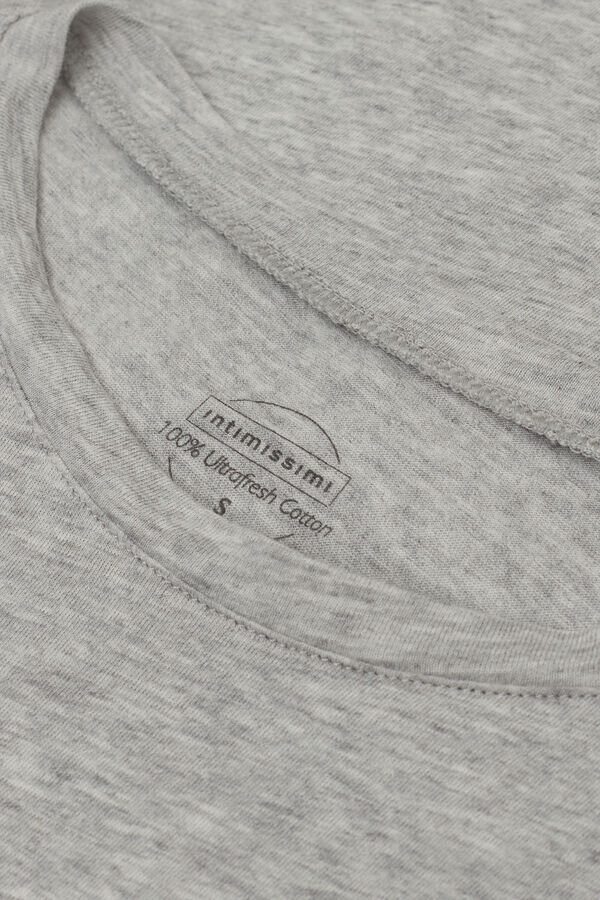 Ultrafresh bomuldsbluse med korte ærmer Ultrafresh bomuldsbluse med korte ærmer